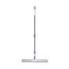 Silicone Pet Hair Remover,Magic Broom for Indoor Cleaning,Cleans Glass, Hair, Fine Dust, Liquids 15 in Or 19.6in Broom Head Orange Blue 15in view 1