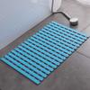 AFPSDLFJDLS Memory Foam Bath Mat Large, Soft and Comfortable, Maximum Absorbent, Non-Slip, Thick, Machine Wash, Easier to Dry for Bathroom Floor RugThe Floor Drain(D) view 1