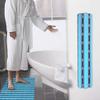 AFPSDLFJDLS Memory Foam Bath Mat Large, Soft and Comfortable, Maximum Absorbent, Non-Slip, Thick, Machine Wash, Easier to Dry for Bathroom Floor RugThe Floor Drain(D) view 4