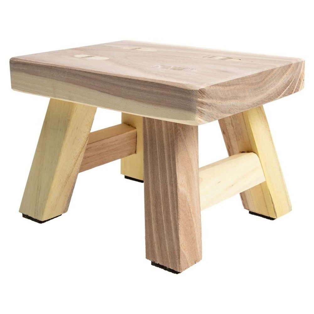 Stool Stool Step Small Kitchen Stools Bathroom Foot Garden Footstool Toilet Rest Rustic Stepping Potty Bar