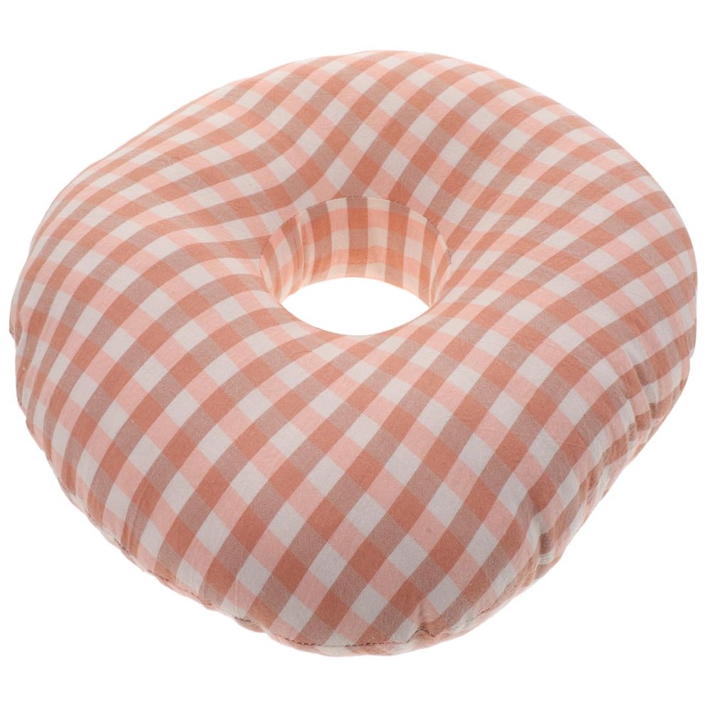 PRETYZOOM Ear Hole Pillow for Side Sleeping Portable Nursing Pillow for Elderly Washable Cover for Office Naps and Home Use Ergonomic Design