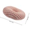 PRETYZOOM Ear Hole Pillow for Side Sleeping Portable Nursing Pillow for Elderly Washable Cover for Office Naps and Home Use Ergonomic Design view 2