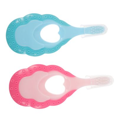 NOLITOY 2pcs Cartoon Boy Girl Toothbrush Soft Brush Ergonomic Design Safe for Boys and Girls Daily Cleaning