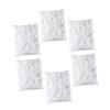 HOUDERCO 6-Pack Elastic Food Storage Covers Reusable Plastic Bowl Sealing Lids Fresh-keeping Food Wraps for Refrigerator Dishwasher Safe for Leftovers and Meal Prep view 1