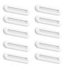 10 Pieces Toothpaste Tube Squeezer Safe Face Cleanser Cream Dispenser Roller Fit Various Tube Size view 1