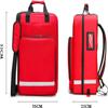 CAIMIAO First Aid Kit Bag with Detachable Trolley,Nurse Roller Bag with Removable Dividers, for Home Visits, for Doctors, Nursing Students(A01) view 3
