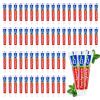 60 Tubes Bulk Travel Size Mini Toothpaste, 0.35 oz Disposable Mint Flavor Pocket Teeth Paste Small Essential Toothpaste for Travel, Home/Hotel/Guests/Charity/Homeless/Camping Oral Care (Single Use) view 1
