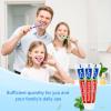 60 Tubes Bulk Travel Size Mini Toothpaste, 0.35 oz Disposable Mint Flavor Pocket Teeth Paste Small Essential Toothpaste for Travel, Home/Hotel/Guests/Charity/Homeless/Camping Oral Care (Single Use) view 3