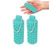 2 PCS Spiky Grippie Stim Keychain Silicone, Pain Stim Fidget for Adults & Teens Hard Spiky Sensory Massage Fidget Toys for Stress Relief & Focus (Blue) view 1