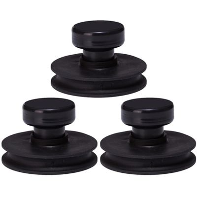 3PCS 3.2 Inch Suction Cup Handles for Sound Bowl, Rubber Lifters for Tibetan Singing Bowls, Easy Grip Sound Bowl Accessories