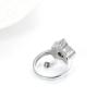 BIAIHQIE Cremation Jewelry for Ashes Heart Urn Ring for Women Cremation Ring Holds Loved Ones Ashes-10-Silver view 3