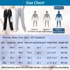 SOEDZUNG Urine Bag Holder Pants for Men Women with Double Zippered Pockets Incontinence Catheter Ostomy Drainage Bag Hidden Pocket 2000ml(Grey,XL) view 2