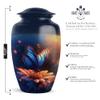 YATHABHISA Butterfly Urns for Ashe, Best Memorial & Thoughtful Gift for Men & Women, Cremains Containers Burial & Funeral Adult Human Remains, Combo (1Pc 10 Inch & 4Pcs 3 Inch) view 2