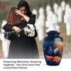 YATHABHISA Butterfly Urns for Ashe, Best Memorial & Thoughtful Gift for Men & Women, Cremains Containers Burial & Funeral Adult Human Remains, Combo (1Pc 10 Inch & 4Pcs 3 Inch) view 3