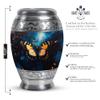 KARYLIZ Butterfly Urn, Cremation Urns for Human Ashes, Funeral Urns for Adult Ashes Women, Mini Urn for Keepsake, Cremation for Ashes Adult Male Large Funeral for Mom & Dad (Combo 10" & 3", Set of 5) view 2