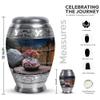 LEXFAY Tree Burial Urn for Ashes Adult Male - Funeral Urns for Human Ashes Adult Female - Human Urns for Dad - Keepsake Small Urn for Mom Combo of 4 view 2