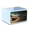 GetUrns Heritage Adult Classic Car Cremation Urn for Human Ashes I Light Blue Wood Funeral Urns for Male and Female I 213lbs view 1