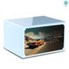 GetUrns Heritage Adult Classic Car Cremation Urn for Human Ashes I Light Blue Wood Funeral Urns for Male and Female I 213lbs view 2