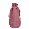 Jucobee Deep Red Shade Jute Bottle Bags Set of 7 Reusable Drawstring Pouches (13.77 x 7.09 x 3.93) for Elegant, Eco-Conscious Gifting view 3