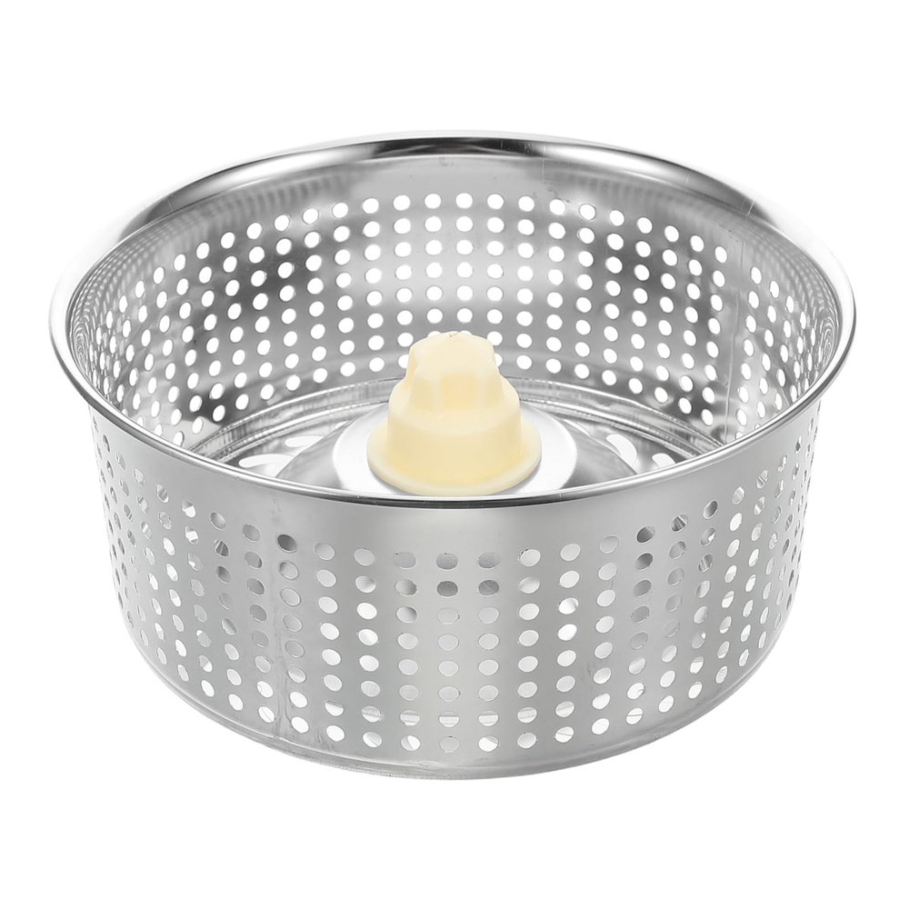 WHAMVOX Stainless Steel Mop Bucket Rotating Squeezer Effortless Floor Cleaning