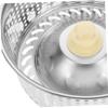 WHAMVOX Stainless Steel Mop Bucket Rotating Squeezer Effortless Floor Cleaning view 3