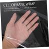 NOLITOY 10m Cellophane Wrap Thick Florist Quality for Baskets Hampers and Bouquets Roll for Creative Wrapping view 3