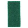 Sorbo Scouring Pads - Set of 10 with Handle - 14 x 7 x 4.5 cm - Green Scouring Surface - Viscose Cleaning Sponges - Ergonomic & Durable - for Kitchen, Bathroom & Household view 3