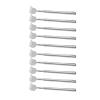 10pcs Back Scratcher Extendable Portable Foldable Back Scratcher Telesco with Pocket Clamp/Holder for Relieve Itching Five Section Teles Handle: The Expandable Back Scraper Has a Five view 3