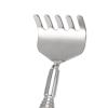 10pcs Back Scratcher Extendable Portable Foldable Back Scratcher Telesco with Pocket Clamp/Holder for Relieve Itching Five Section Teles Handle: The Expandable Back Scraper Has a Five view 4