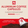 illy Espresso Compatible Capsules, Coffee Pods for Nespresso Original Line Machine, Classico Medium Roast, 100% Arabica, Premium Italian Coffee, Single Serve, 10 Count, 5 Pack view 2