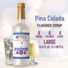 Matteo's Sugar-Free Pina Colada Mixer, Zero-Carb 33.8 fl.oz view 2