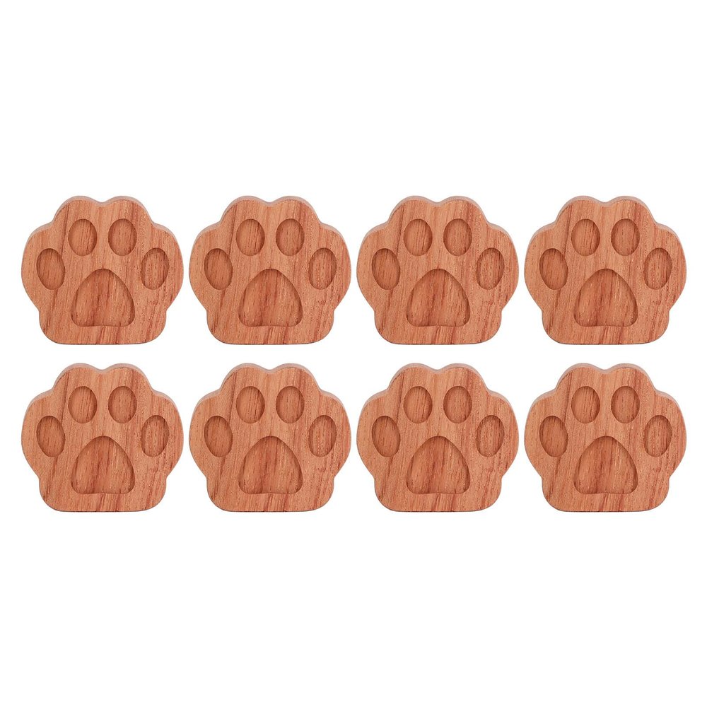 8PCS Rosewood Essential Oil Car Diffuser, Genuine Style Diffuser with Cat Shape, Simple Compact Design, Widely Compatible for Car Home Office Use