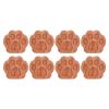 8PCS Rosewood Essential Oil Car Diffuser, Genuine Style Diffuser with Cat Shape, Simple Compact Design, Widely Compatible for Car Home Office Use view 1