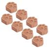 8PCS Rosewood Essential Oil Car Diffuser, Genuine Style Diffuser with Cat Shape, Simple Compact Design, Widely Compatible for Car Home Office Use view 3