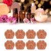 8PCS Rosewood Essential Oil Car Diffuser, Genuine Style Diffuser with Cat Shape, Simple Compact Design, Widely Compatible for Car Home Office Use view 4