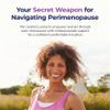 Bright Naturals Lunara - Doctor-Formulated Menopause Supplements for Women - Ease Hot Flashes and PMS, Support Hormonal Balance, Mood and Sleep Quality - USA Made - 30-Day Supply, 1 Pack view 3
