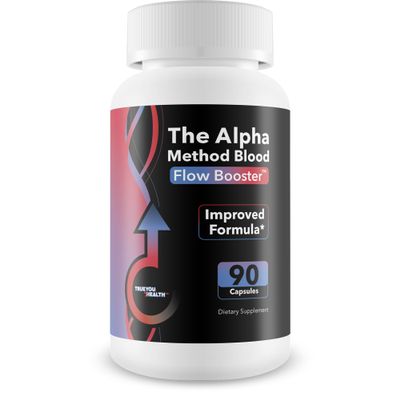 The Alpha Method Blood Flow Booster - Our Best Blood Circulation Supplements for Men - Advanced Blood Flow Supplement - Vasodilators for Men Blood Flow Optimizer - Male Blood Flow Alpha Boost