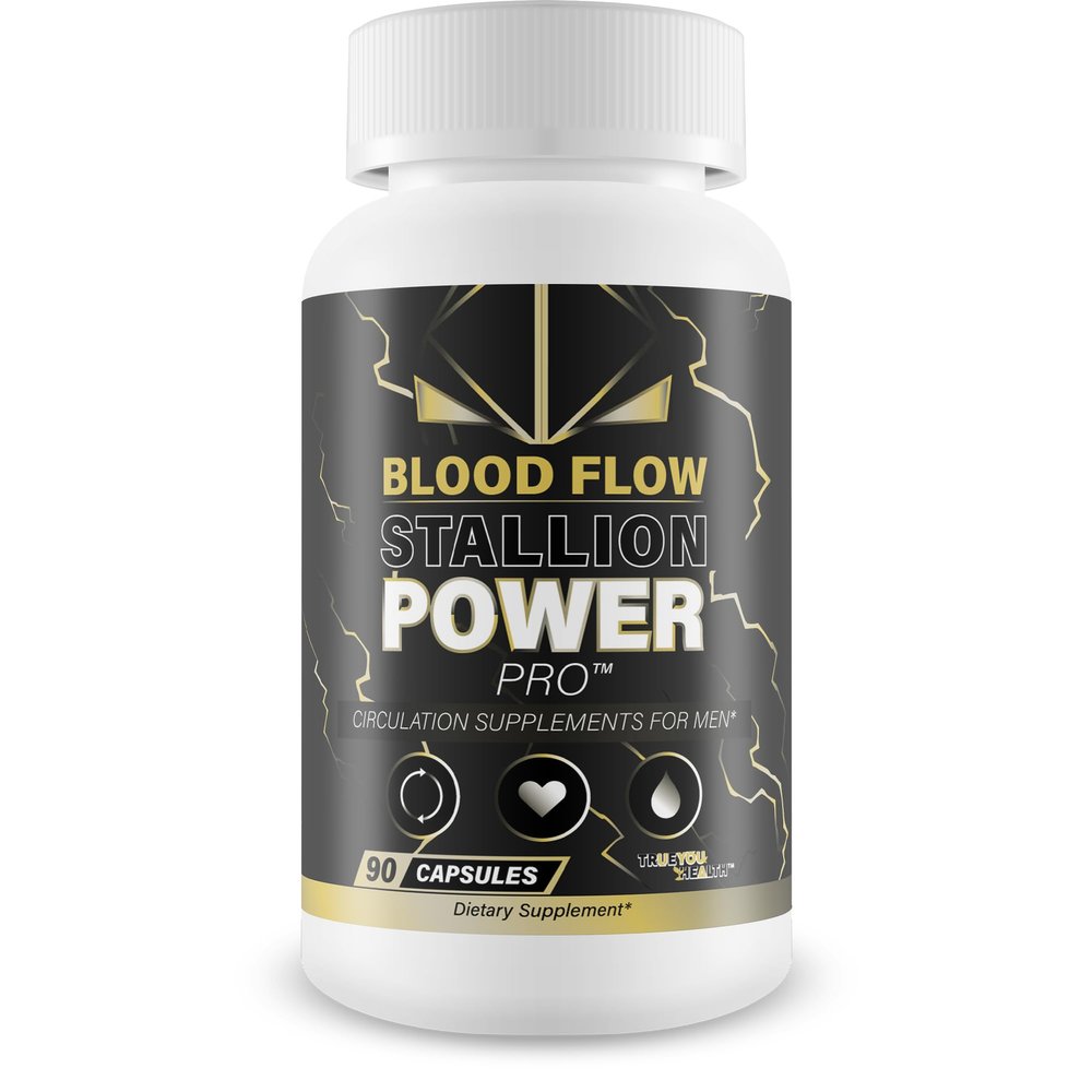 Blood Flow Stallion Power Pro - Circulation Knockout Pills Blood Flow Horse Salt Trick - Our Best Male Blood Flow Pills - Circulation Supplement for Men Blood Flow Natural Circulation Supplements