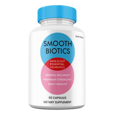 (1 Pack) Smooth Biotic Capsules, All Natural Skin and Gut Probiotic Capsules, SmoothBiotic Supplement Premium Maximum Strength, 1 Month Supply