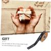 Didiseaon 1roll Valentine's Day Ribbon for Wrapping Heart Design Packing Ribbon for Weddings Bridal Showers and Romantic Decorations view 3