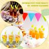20 PCS Lemon Paper Straws, Yellow Paper Straw Lemonade Stand Supplies Disposable Lemon Yellow Decorative Straws ECO Drinking Straw for Cocktails, Lemonade, Daily Use and Holiday Party view 3