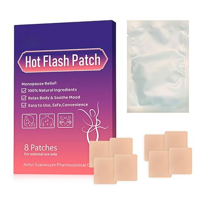 BumpGlow Menopause Relief Patches Therapy Patches Natural Hot Flash Patch for Sleeping Aid & Restful Nights-Relieves Hot Flashes, Dryness, Excessive Sweating-Menopause Support-Estrogen Free(8 Count)