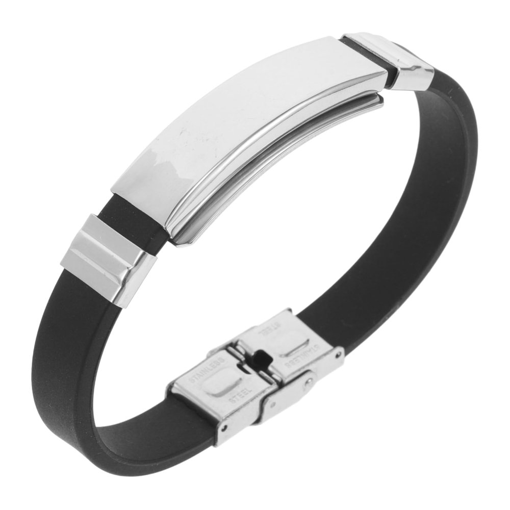 ibasenice -static Silicone Wristband for Men and Women Sports and Activities Comfortable Static Reduction Wrist Strap for Indoor and Outdoor Use