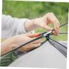 EUVAROMEX 2pcs Tent Poles Camp Truck Tent Tarp Tent Beach Tent Canopy Tent Inflatable Tent Tarps Tent Parts Tent Repair Tent Fly Beach Canopy Tent Rods Tent Stick Carbon Fiber Rod Black/1321 view 2
