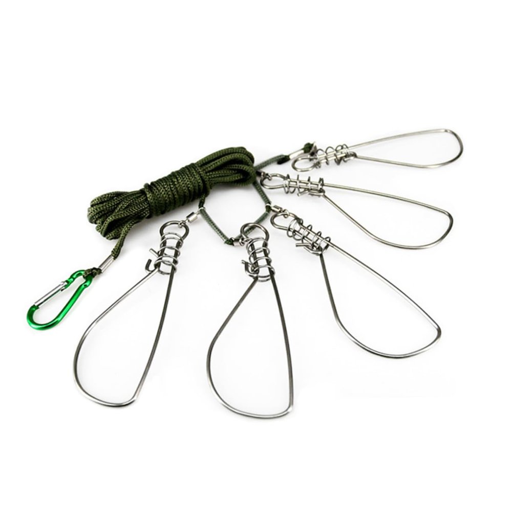 EUVAROMEX 2 Sets 5 Locks for Fishing Door Lock Multi-Function Fishing Pliers Pad Locks Fish Heavy Duty Gate Tackle Fence Door Latch Fish Tank Cast Net Digital Lock Tape Lures Fishing Buckle/1286