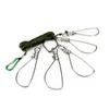 EUVAROMEX 2 Sets 5 Locks for Fishing Door Lock Multi-Function Fishing Pliers Pad Locks Fish Heavy Duty Gate Tackle Fence Door Latch Fish Tank Cast Net Digital Lock Tape Lures Fishing Buckle/1286 view 1