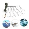 EUVAROMEX 2 Sets 5 Locks for Fishing Door Lock Multi-Function Fishing Pliers Pad Locks Fish Heavy Duty Gate Tackle Fence Door Latch Fish Tank Cast Net Digital Lock Tape Lures Fishing Buckle/1286 view 3