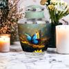 Butterfly Urn for Ashes, Cremains Ash Containers, Keepsake Urn for Human Adult Remains, Best Memorial & Thoughtful Gift for Men & Women, Combo (1Pc 10 Inch & 1Pc 3 Inch) view 4