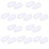 10 Pairs Soft Silicone Air Chamber Eyeglasses Nose Pads for Plastic Frame Eye Glasses Nose Pads Non Slip Glasses Nose Grips view 1