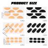 48 Pairs of Eyeglasses Nose Pads, Soft Comfortable Nose Pads for Glasses Comfort, Self-Adhesive Non-Slip Soft Foam, 12 Sheets view 2